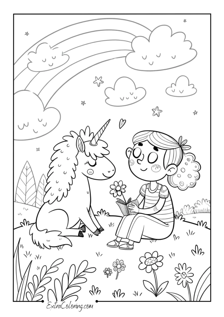 Agnes Dreaming with Unicorn