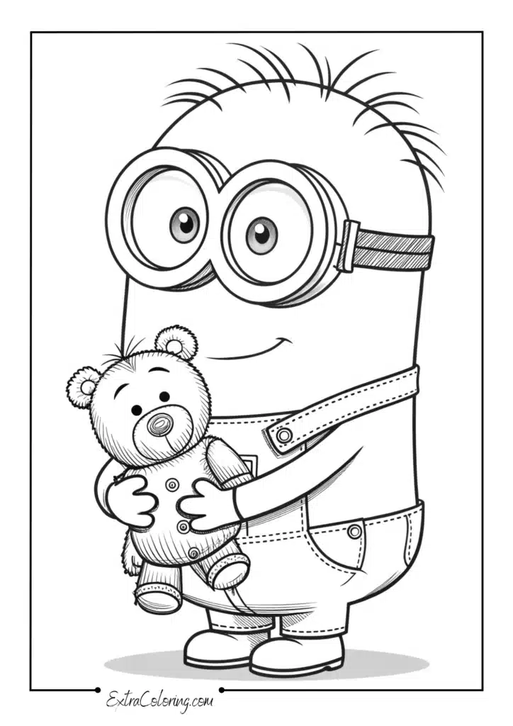 Bob with Teddy Bear