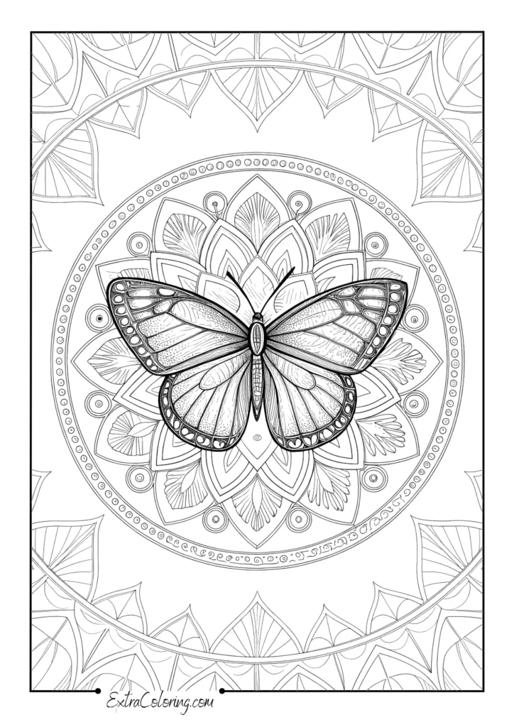 Butterfly Mandala