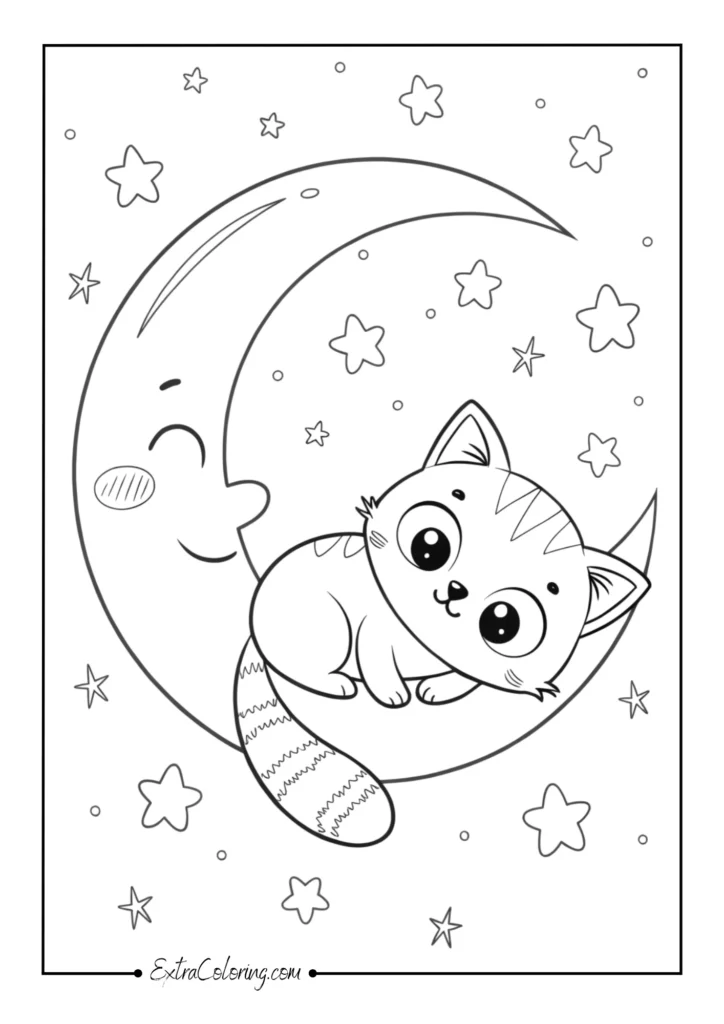 Cat on the Moon