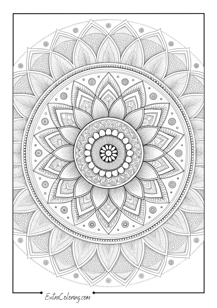 Concentric Circle Mandala