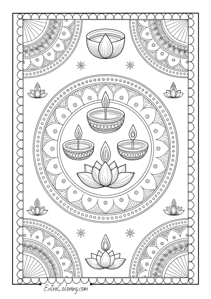 Diwali Mandala