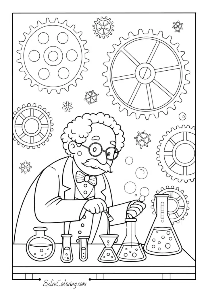 Dr. Nefario in the Lab