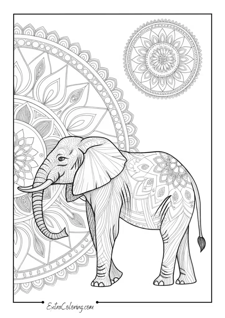 Elephant Mandala