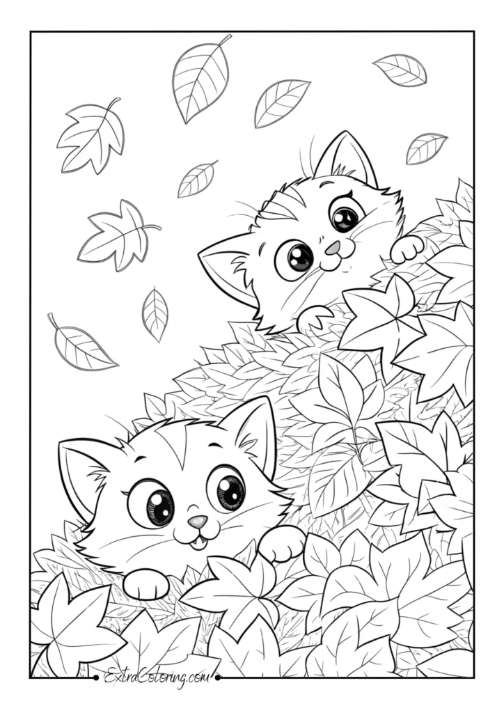 Hide-and-Seek in Leaves