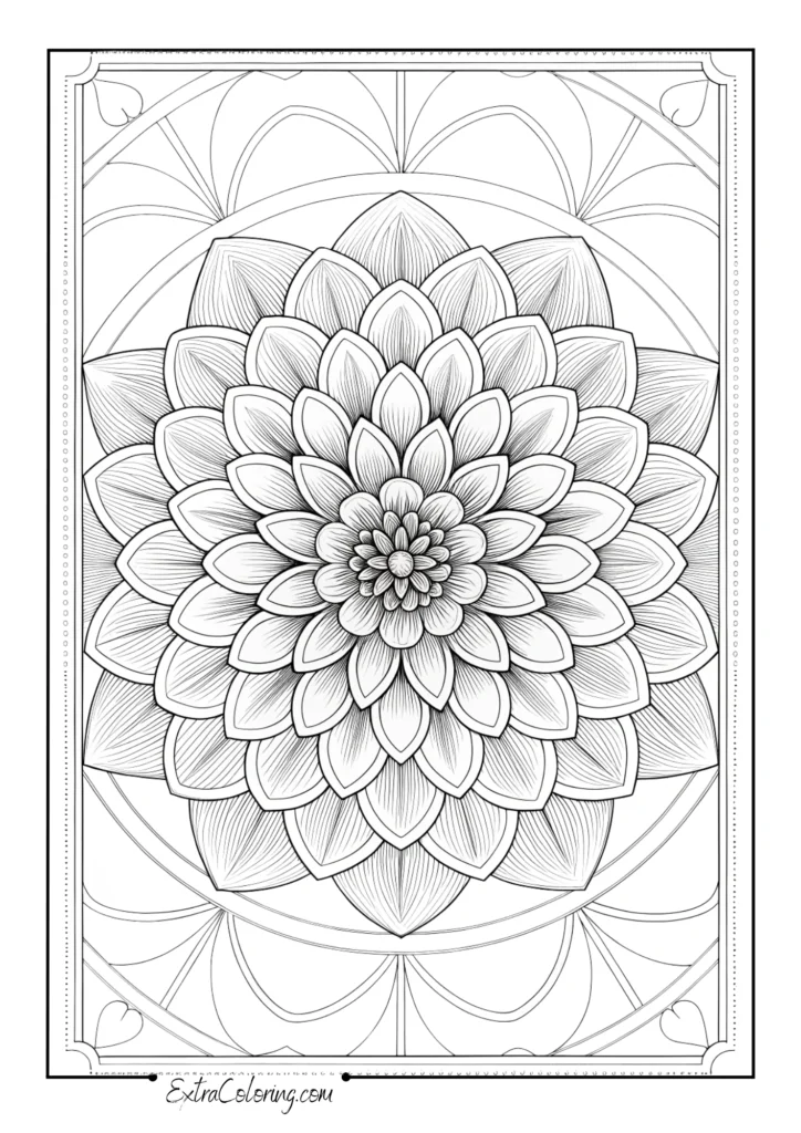 Layered Petal Mandala