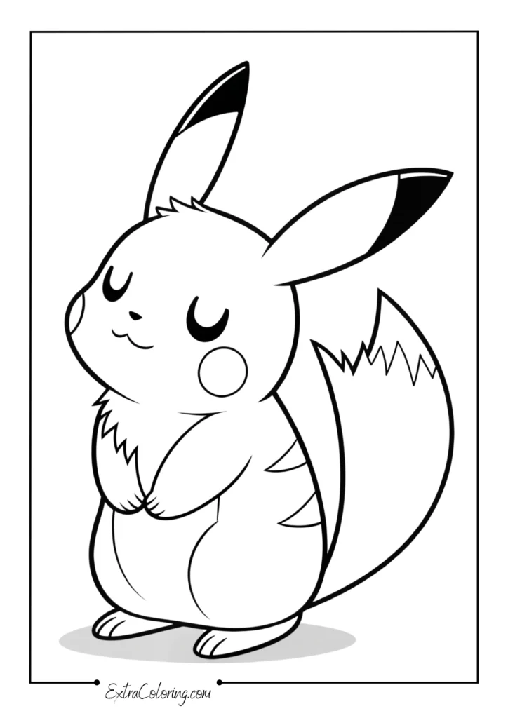 Pikachu Sleeping