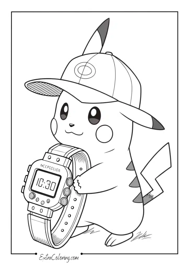 Pikachu and Pokégear