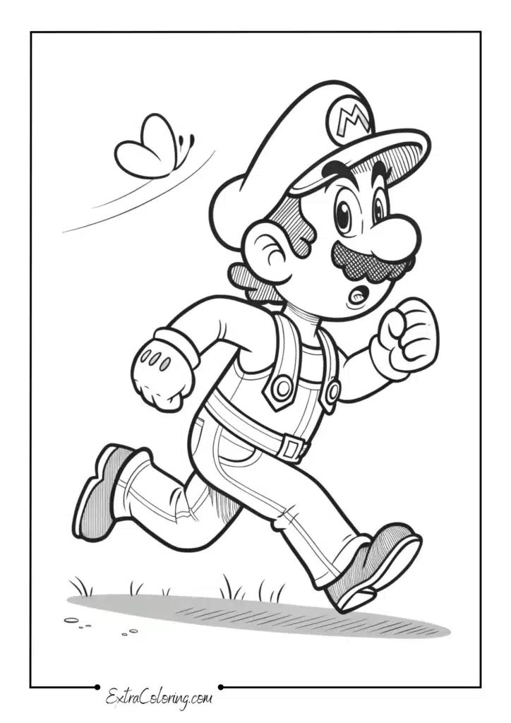 Running Mario in Motion