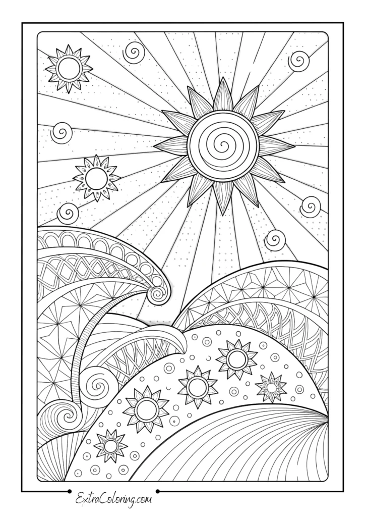 Sacred Sun Mandala
