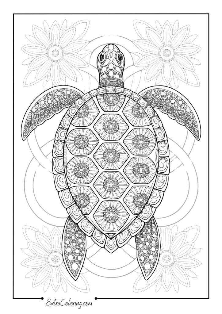 Sea Turtle Mandala