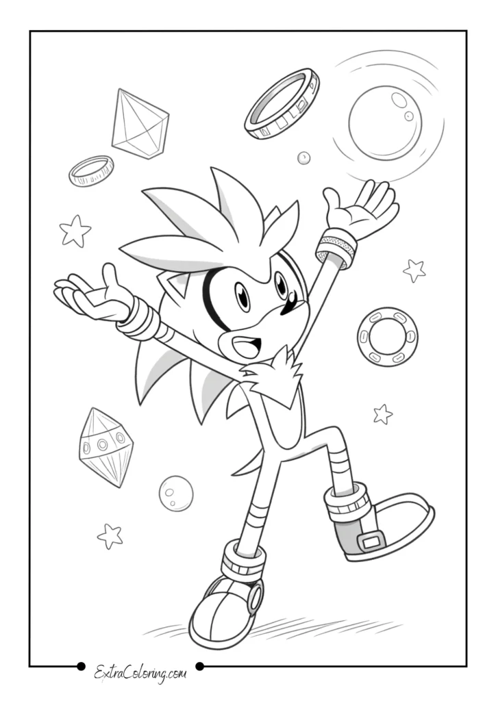 Silver the Hedgehog Telekinesis