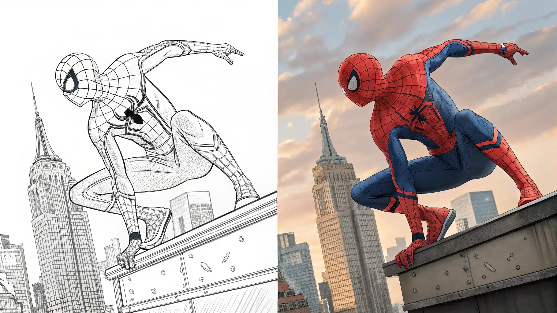 Spiderman Coloring Pages