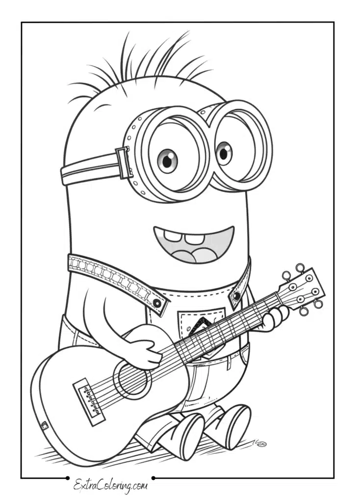 Stuart with Ukulele