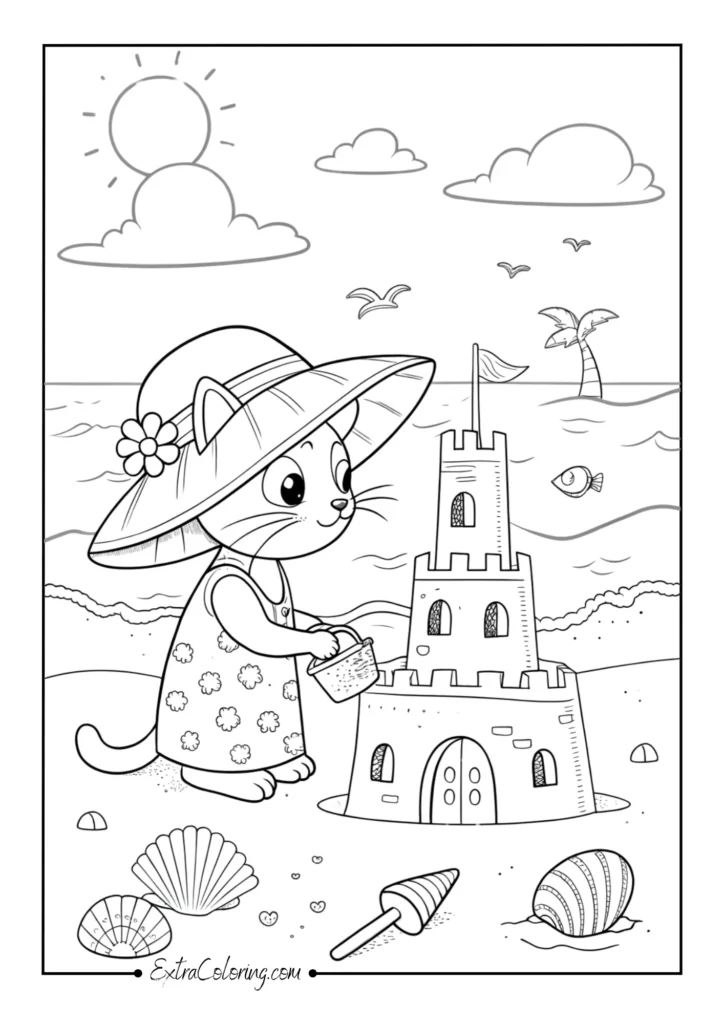 Summer Beach Cat