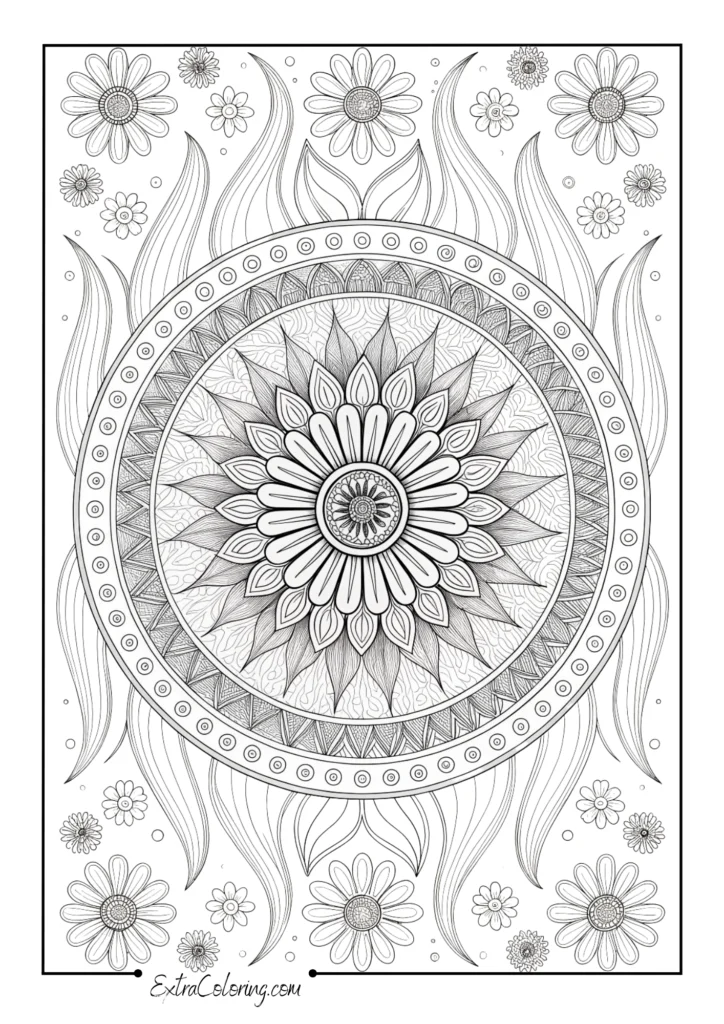 Summer Solstice Mandala