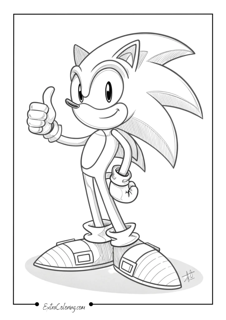 Thumbs-Up Sonic