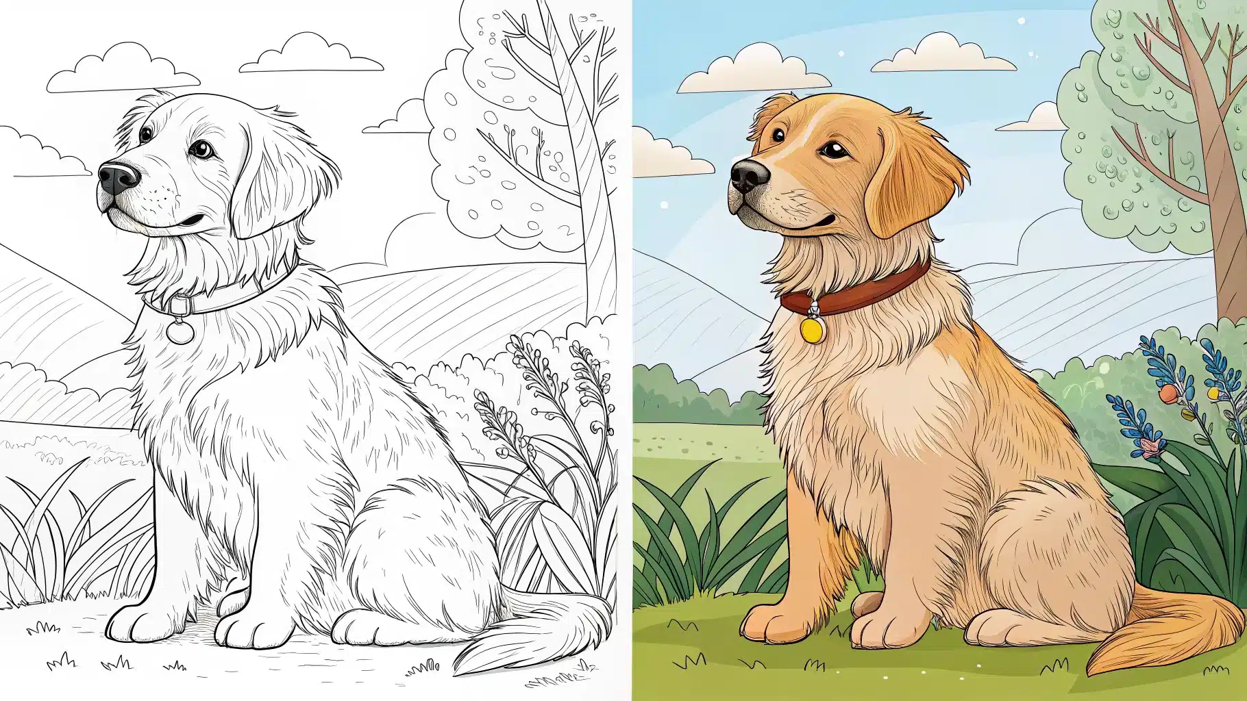 Dog Coloring Pages