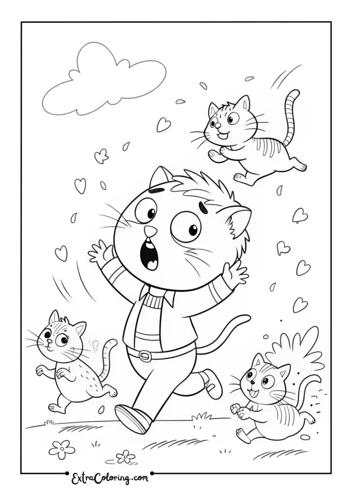 Harold with Kitten Catastrophe Crew