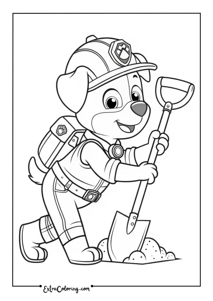 Rubble Digging