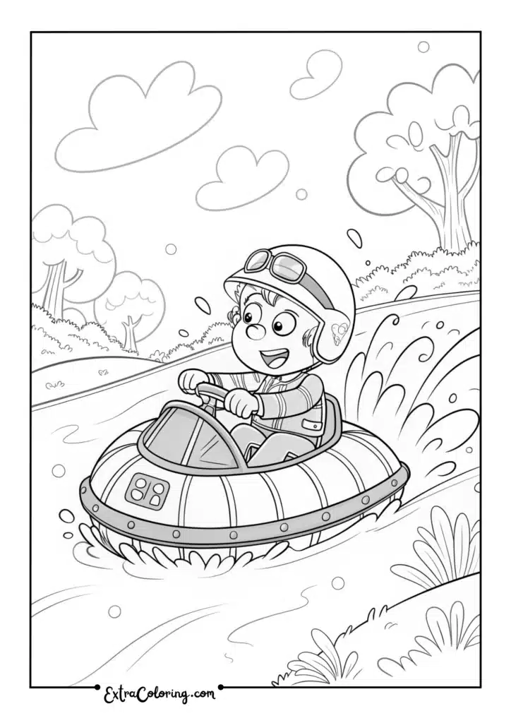Zuma on Hovercraft
